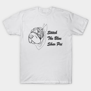 Stitch the Blue Sharpei Shirt #2 T-Shirt